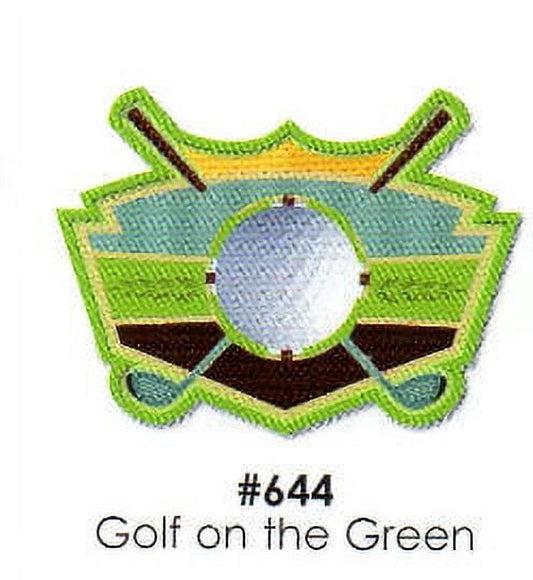 Golf on the Green Cake Decoration Edible Frosting Photo Sheet