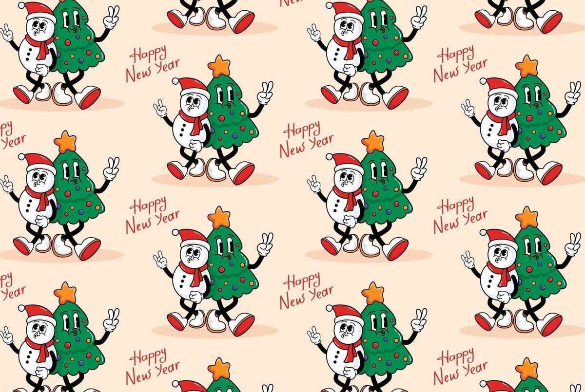 New Year Chocolate Transfer Sheet, by Tnct.