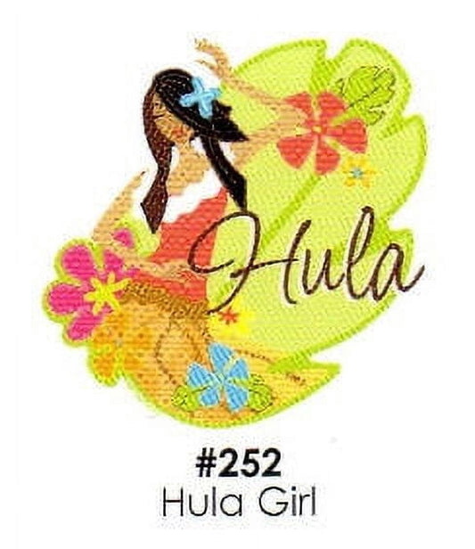 Hula Girl Cake Decoration Edible Frosting Photo Sheet
