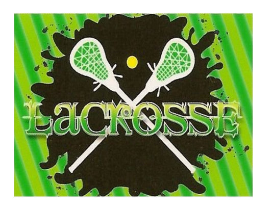 Lacrosse Edible Icing Image
