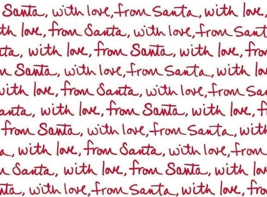 Santa Chocolate Transfer Sheet, by Tnct.