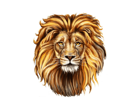 Lion Edible Cake Topper