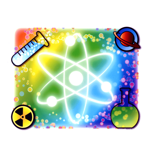 Molecule Science/Chemistry Birthday Edible Icing Image Cake Topper, by Tnct.