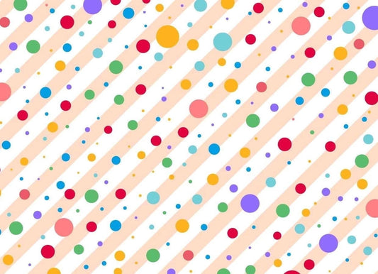 Polka Dot Chocolate Transfer Sheet, by Tnct.