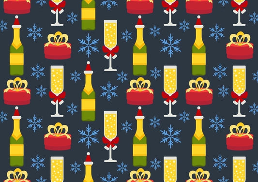 New Years Eve Chocolate Transfer Sheet, by Tnct.