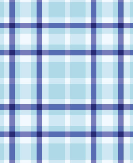 Plaid Chocolate Transfer Sheet, by Tnct.