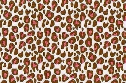 Pink Cheetah Background Edible Icing Image Cake Topper, by Tnct.