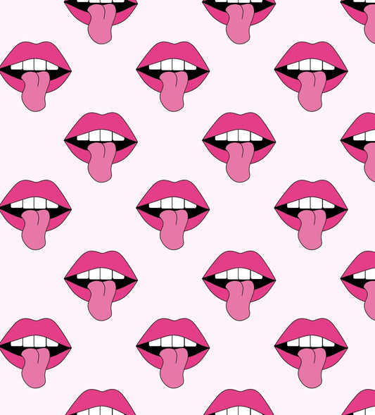 Lips Chocolate Transfer Sheet, by Tnct.