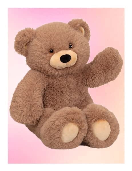Pink Teddy Bear Birthday Edible Icing Image Cake Topper, by Tnct.