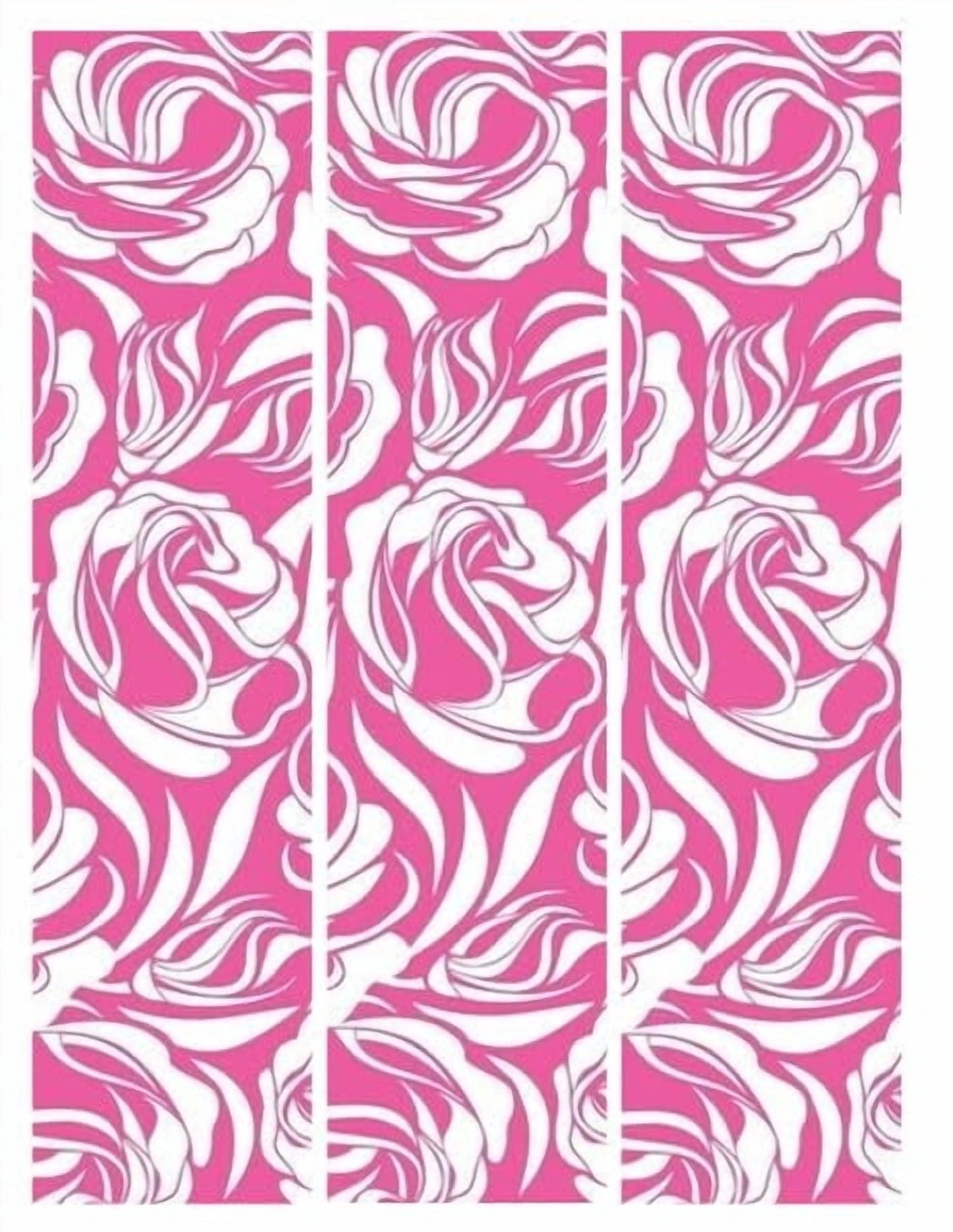 Edible Icing Image Cake Border Strips & Cake Toppers, by TNCT (3 Count)