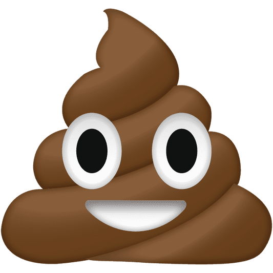 Poop Emoji Edible Image Cake Topper, by Tnct.