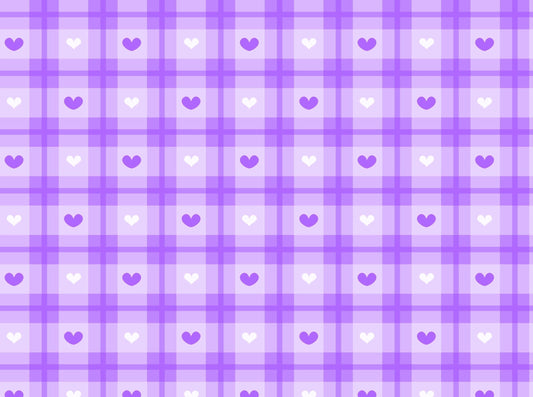 Plaid Pattern Chocolate Transfer Sheet, by Tnct.