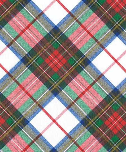 Plaid Pattern Chocolate Transfer Sheet, by Tnct.