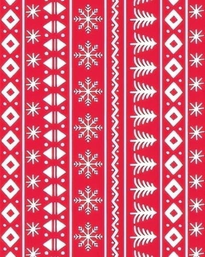 Christmas Tree Chocolate Transfer Sheet, by Tnct.