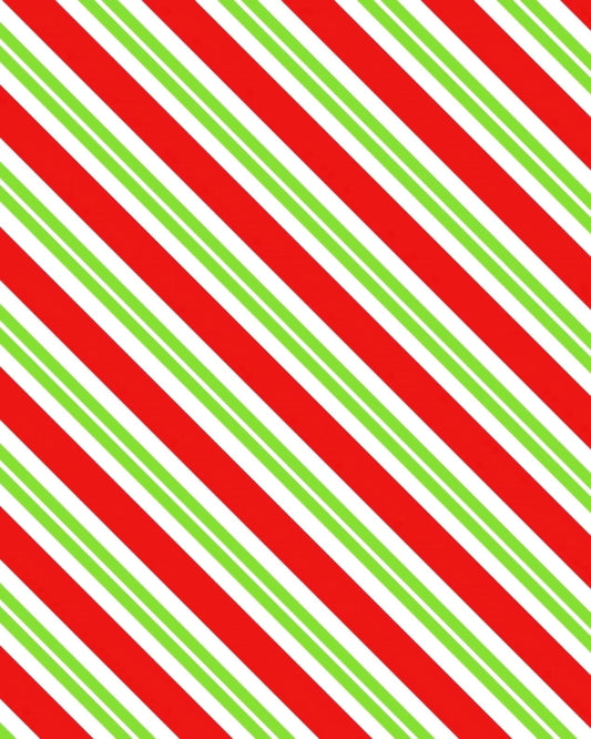 Candy Cane Chocolate Transfer Sheet, by Tnct.