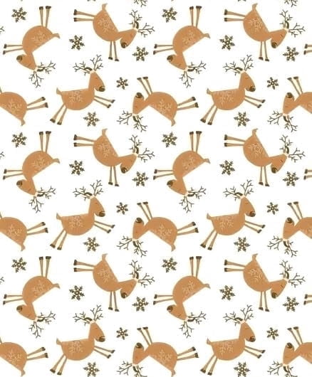 Reindeer Chocolate Transfer Sheet, by Tnct.