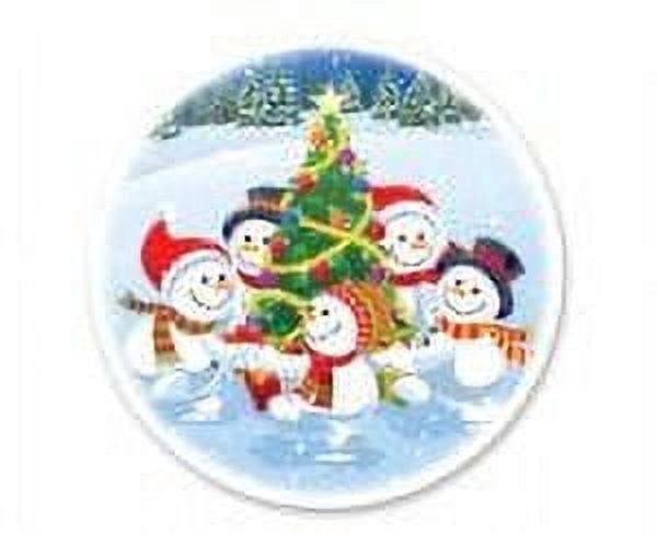Snowmen Extra Large Edible Photo Image Cake Topper