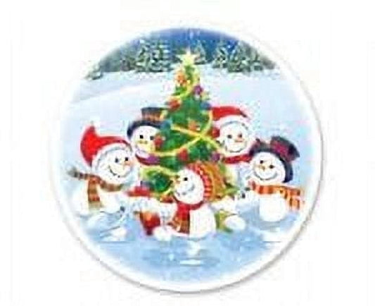 Snowmen Extra Large Edible Photo Image Cake Topper