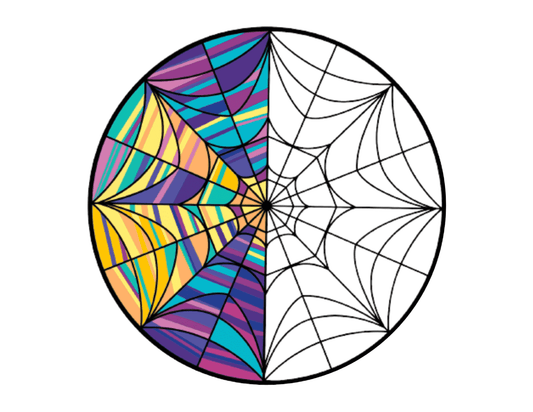 Stained Glass Window Edible Icing Image Cake Topper, by Tnct.