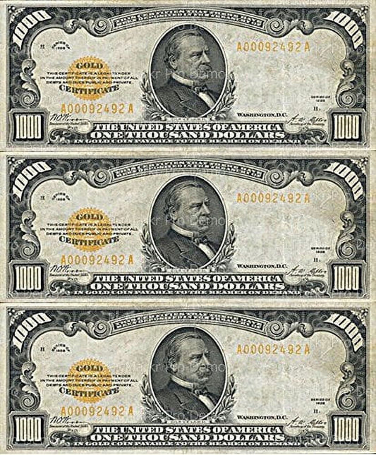 100 Dollar Bills Edible Image Icing Cake Topper for Quarter Sheet Cake, by TNCT