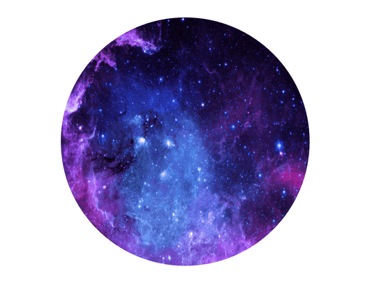 Amazing Galaxy Edible Icing Image Cake Topper, by Tnct.