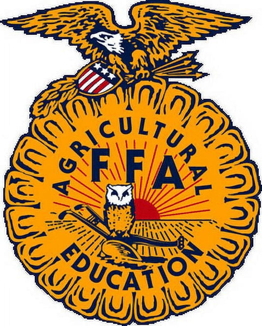 FFA Edible Icing Image Cake topper, by Tnct.