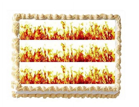 Edible Icing Image Cake Border Strips & Cake Toppers, by TNCT (3 Count)