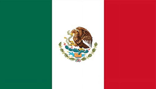 Flag of Mexico Edible Image Icing Cake Topper for Quarter Sheet Cake, by TNCT