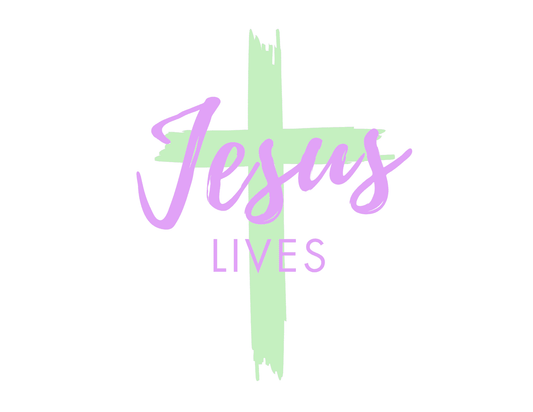Jesus Lives Edible Image Icing Cake Topper for Quarter Sheet Cake, by TNCT