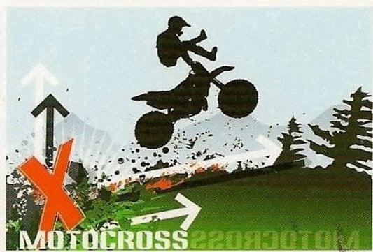 Motocross Edible Image Icing Cake Topper for Quarter Sheet Cake, by TNCT