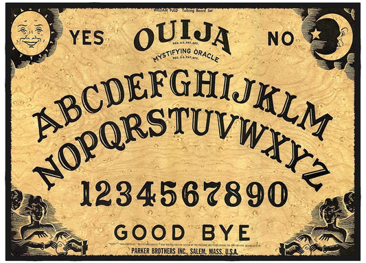 Ouija Board Edible Image Icing Cake Topper for Quarter Sheet Cake, by TNCT