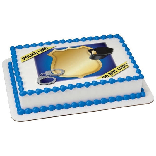 TNCT's Police Officer Edible Cake Topper