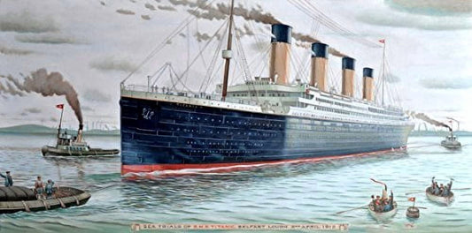 Titanic Edible Image Icing Cake Topper for Quarter Sheet Cake, by TNCT