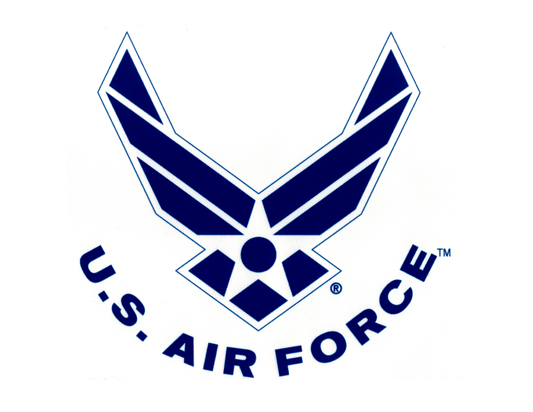 United States Air Force Edible Image Icing Cake Topper for Quarter Sheet Cake, by Tnct.
