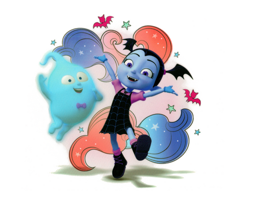 Vampirina Edible Icing Image Cake topper, by Tnct.