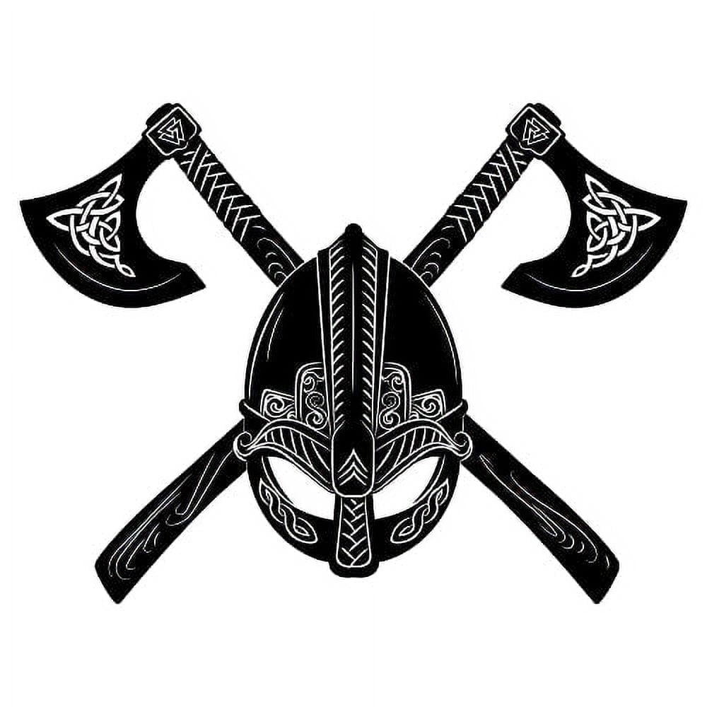 Viking Edible Image Icing Cake Topper for Quarter Sheet Cake, by TNCT