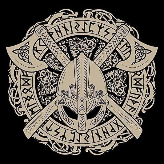 Viking Shield Edible Image Icing Cake Topper for Quarter Sheet Cake, by TNCT