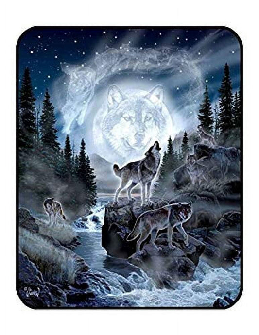 Wolves Edible Edible Image Icing Cake Topper for Quarter Sheet Cake, by TNCT
