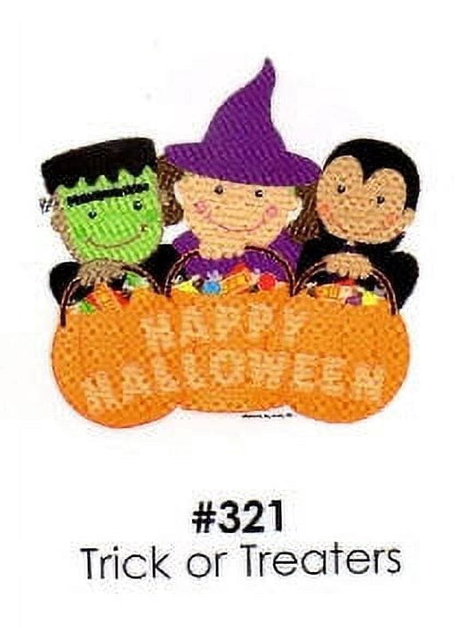 Trick or Treaters Cake Decoration Edible Frosting Photo Sheet