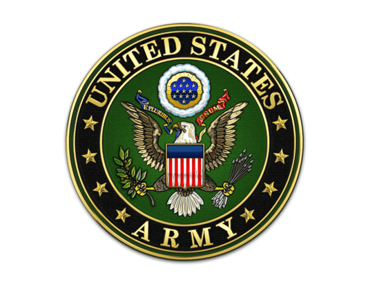 United States Army Logo Birthday Edible Image Icing Cake Topper for Quarter Sheet Cake, by TNCT