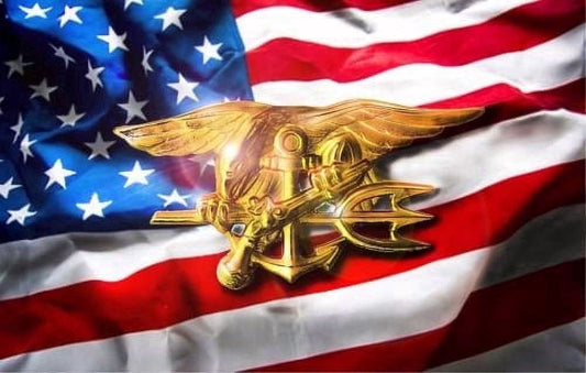 United States Navy Military Edible Image Icing Cake Topper for Quarter Sheet Cake, by Tnct.