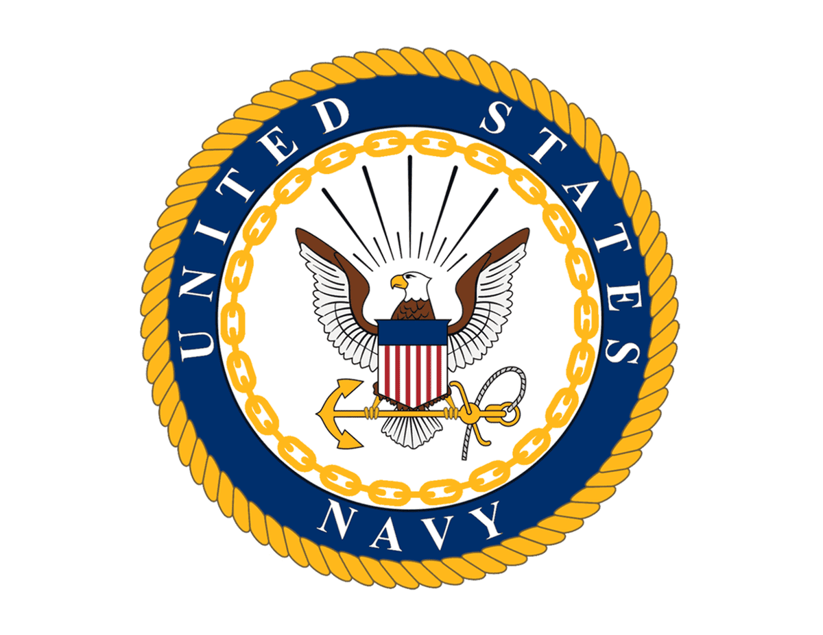 United States Navy Logo Edible Icing Image Cake Topper, by Tnct.