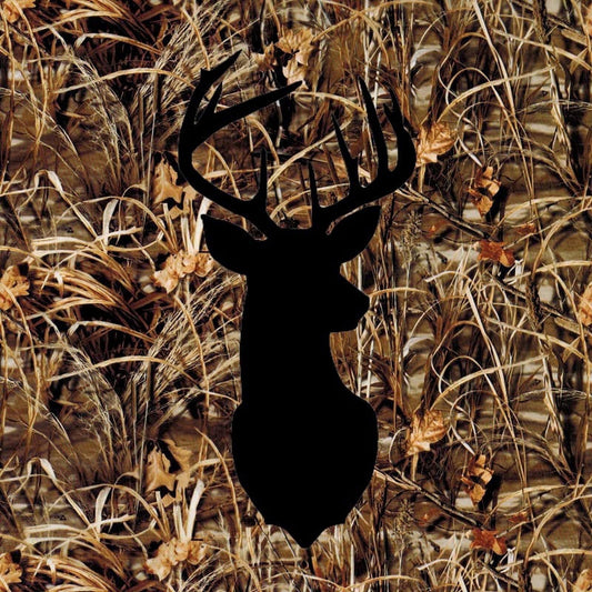 Wetland Camouflage Deer Hunting Camo Edible Image Icing Cake Topper for Quarter Sheet Cake, by TNCT
