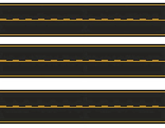 Edible Icing Image Cake Border Strips & Cake Toppers, by TNCT (3 Count)