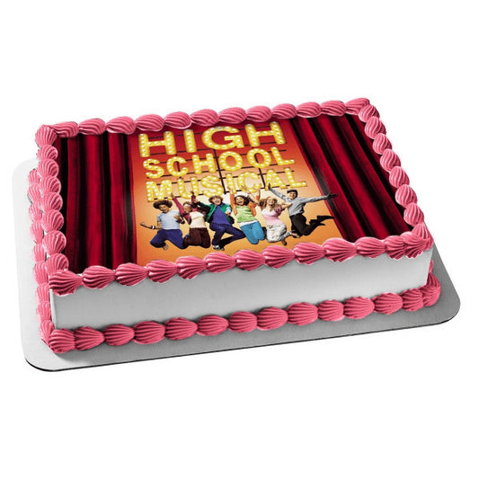 High School Musical Edible Image Cake Topper, by TNCT