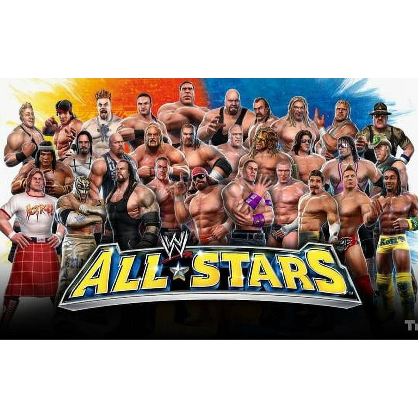 World Wrestling Entertainment Roman Reigns Jimmy Snuka Mr Perfect Birthday Edible Image Cake Topper For Quarter Sheet Cake By TNCT