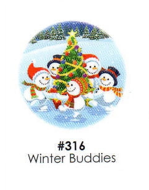 Winter Buddies Cake Decoration Edible Frosting Photo Sheet