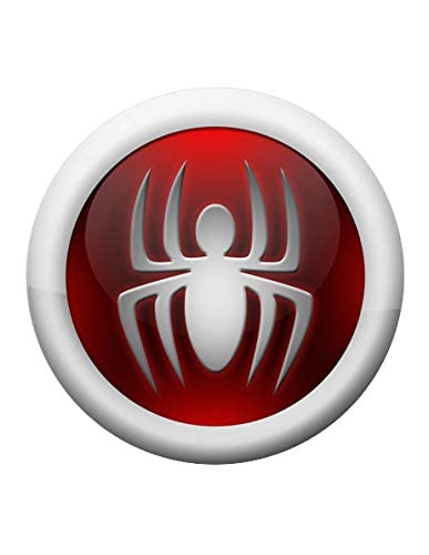 2" Round Pre-Cut Spider Logo Design Edible Images For Your Cupcakes!