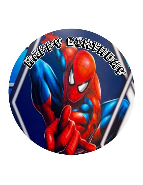 Spiderman Edible Image Cupcake Toppers For 2 Inch Cupcakes Or Cookies!