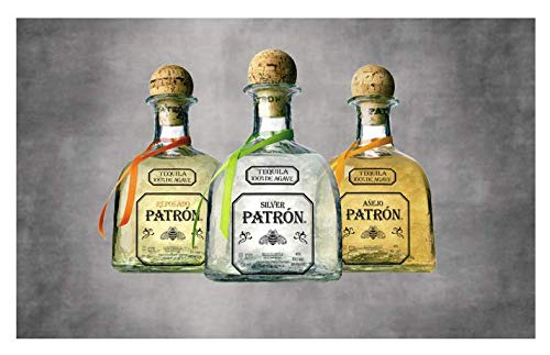 Patron Label Edible Image Cake Topper For Half Sheet Cake!